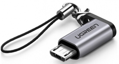 50590 Адаптер UGREEN US282 Micro-USB - Type-C 3.1, цвет: черный можно капить на ugreen.by